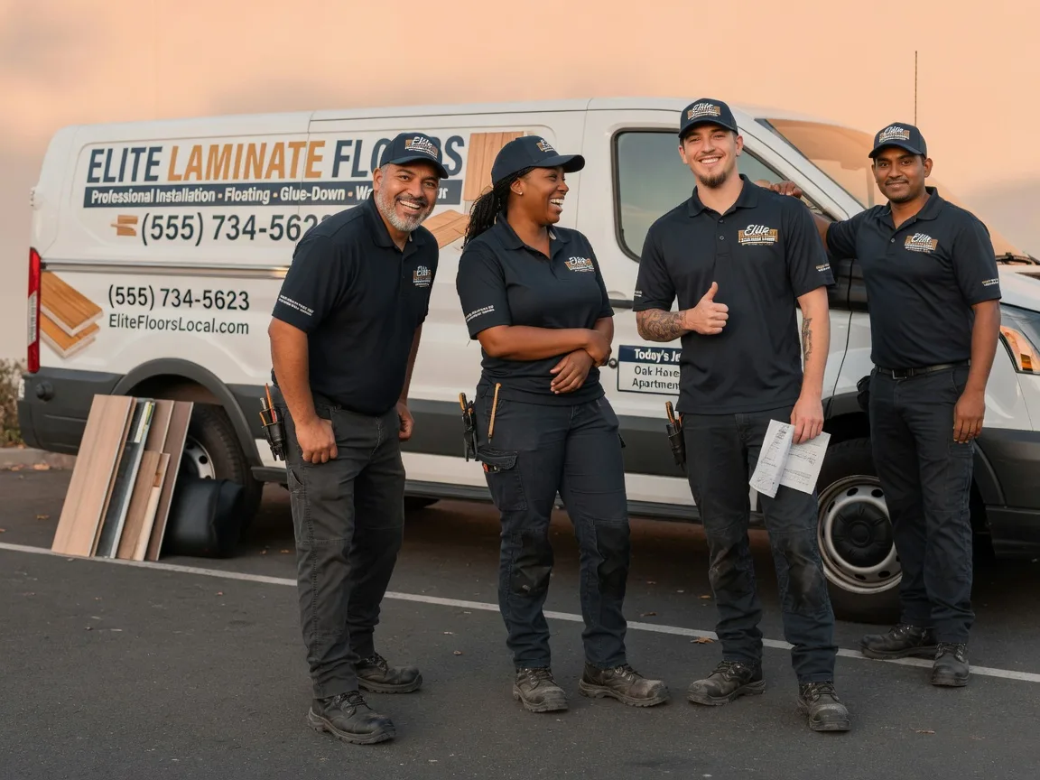 Laminate flooring installation company in Bridgeport, OH
